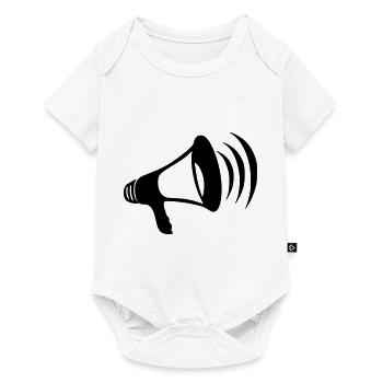 Megaphone - Baby Premium short-sleeve bodysuit - white - Front