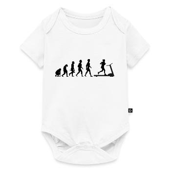 run jogging running sprint sprinter5 - Baby Premium short-sleeve bodysuit - white - Front