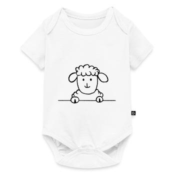monsieur mouton - Body à manches courtes Premium Bébé - blanc - Devant