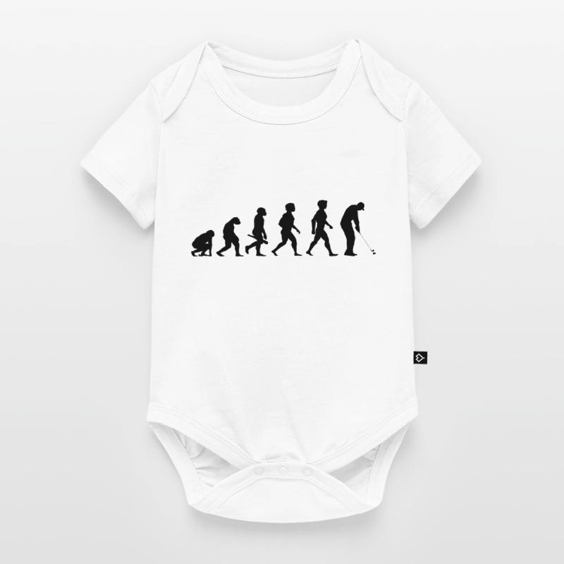 Evolution Golf Golfer Golfer Golf Course Baby Premium short-sleeve bodysuit