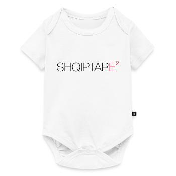 SHQIPTARE - Baby Premium short-sleeve bodysuit - white - Front