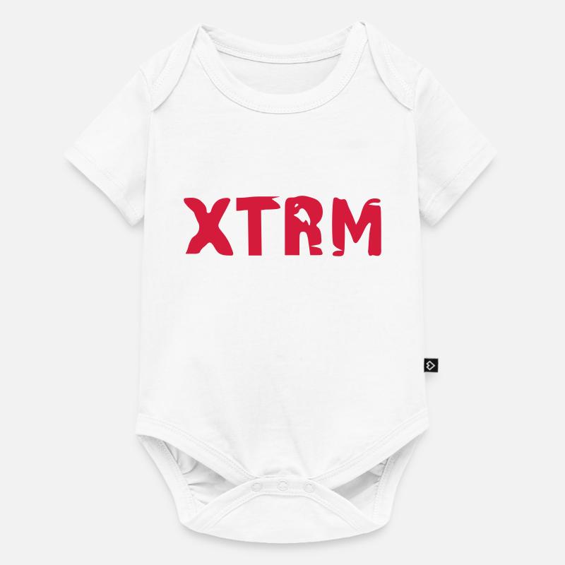 xtrm_vec_1 en - Baby Premium short-sleeve bodysuit - white