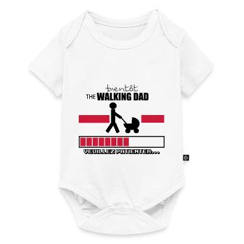 bientôt the walking dad,geek,humour - Body à manches courtes Premium Bébé - blanc - Devant