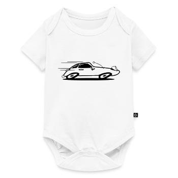 Sports car car car car fast - Baby Premium short-sleeve bodysuit - white - Front