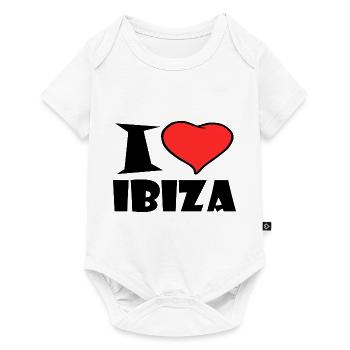 Ibiza - Body à manches courtes Premium Bébé - blanc - Devant