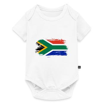 South Africa flag - Baby Premium short-sleeve bodysuit - white - Front