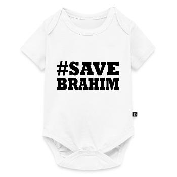 Save brahim - Body à manches courtes Premium Bébé - blanc - Devant