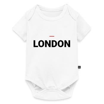LONDON - Body à manches courtes Premium Bébé - blanc - Devant