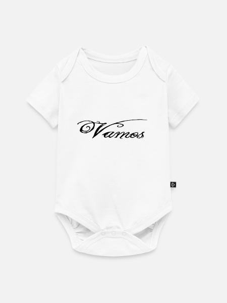 Vamos - Baby Premium Kurzarmbody - Weiß