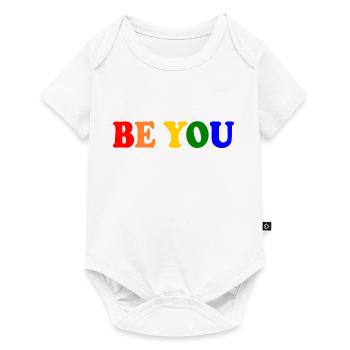 Be you - Baby Premium short-sleeve bodysuit - white - Front