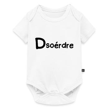 dsoérdre - Body à manches courtes Premium Bébé - blanc - Devant