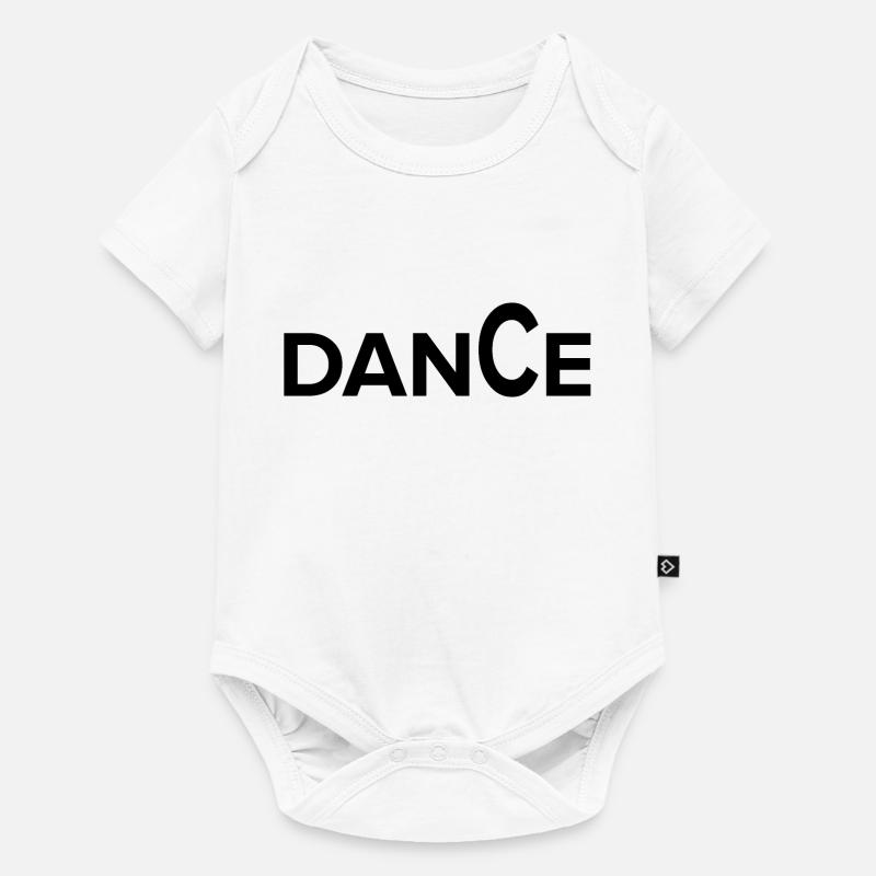 Danse Musique de danse - Body à manches courtes Premium Bébé - blanc