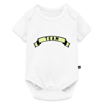 équipe - Body à manches courtes Premium Bébé - blanc - Devant