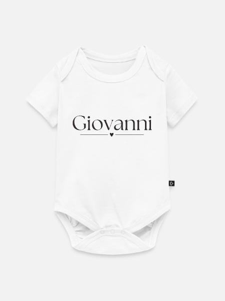 Giovanni - Baby Premium Kurzarmbody - Weiß