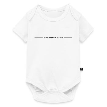 Marathon 2026 Line - Baby Premium short-sleeve bodysuit - white - Front