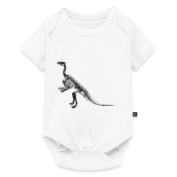 dinosaure - Body à manches courtes Premium Bébé - blanc - Devant