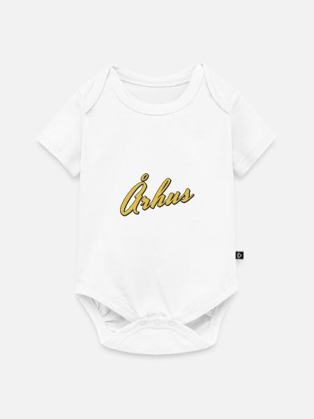 Arhus - Baby Premium Kurzarmbody - Weiß