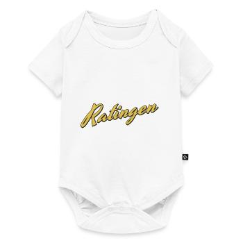 Ratingen - Baby Premium Kurzarmbody - Weiß - Vorne