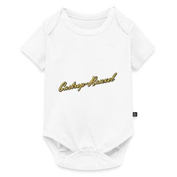 Castrop-Rauxel - Baby Premium Kurzarmbody - Weiß - Vorne