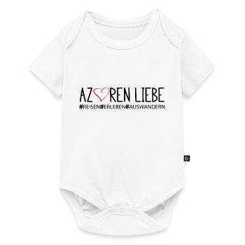 Azores love traveling experience emigrating - Baby Premium short-sleeve bodysuit - white - Front
