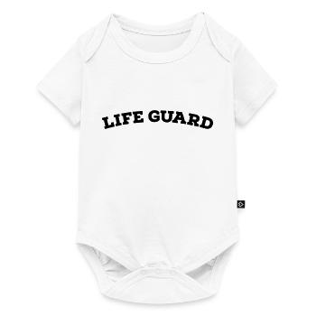 LIFEGUARD - Baby Premium Kurzarmbody - Weiß - Vorne