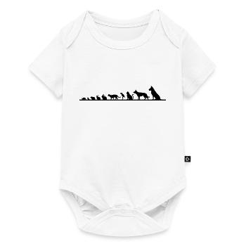 Haustiere - Baby Premium Kurzarmbody - Weiß - Vorne