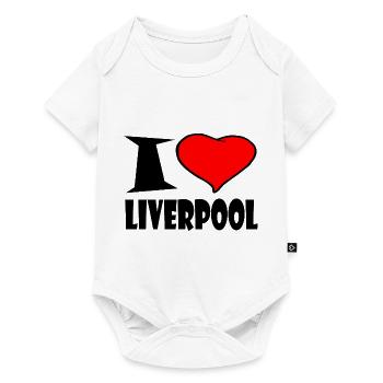 Liverpool - I love Liverpool - Baby Premium short-sleeve bodysuit - white - Front