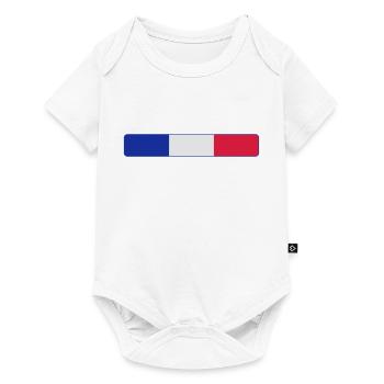 France Français Française French Frankreich - Body à manches courtes Premium Bébé - blanc - Devant