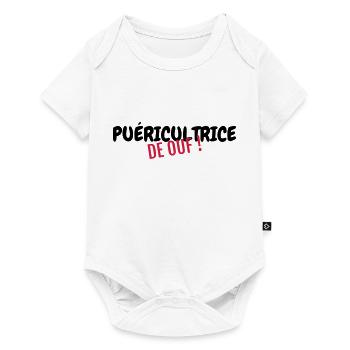 Nursery Nurse Kinderpflegerin Puéricultrice Baby - Baby Premium short-sleeve bodysuit - white - Front