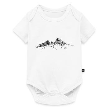 watzmann, Berchtesgaden, Bavarian Alps, Mountain - Baby Premium short-sleeve bodysuit - white - Front