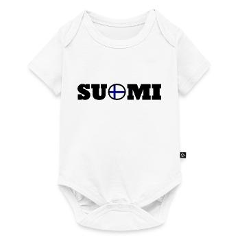 Finland - Baby Premium short-sleeve bodysuit - white - Front