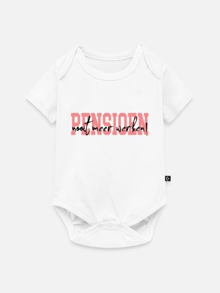 Pension - Baby Premium Kurzarmbody - Weiß