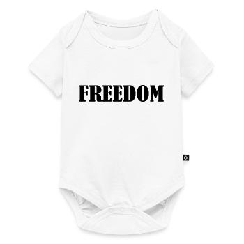 Freedom - Baby Premium short-sleeve bodysuit - white - Front