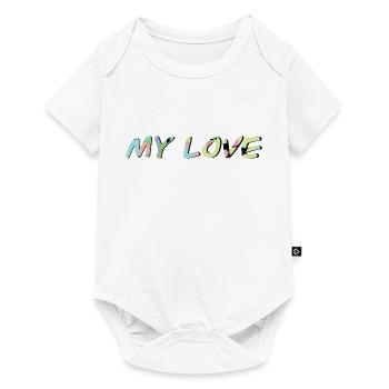My Love - Baby Premium short-sleeve bodysuit - white - Front