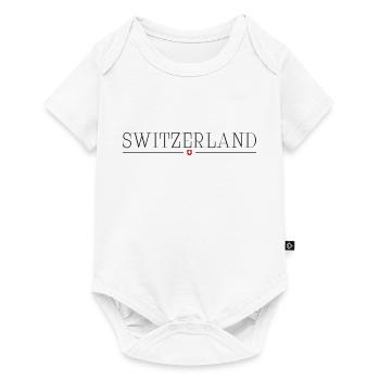 Schweiz Switzerland - Baby Premium short-sleeve bodysuit - white - Front