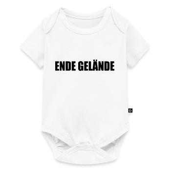 Ende gelände - Baby Premium Kurzarmbody - Weiß - Vorne