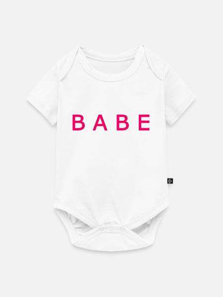 Babe - Body à manches courtes Premium Bébé - blanc