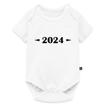 2024 - Baby Premium short-sleeve bodysuit - white - Front