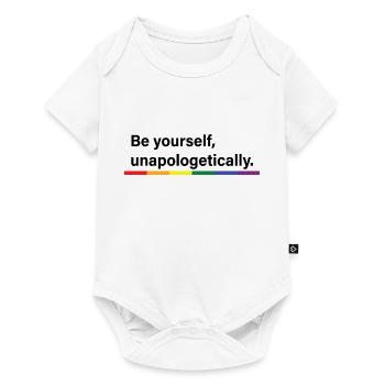 Be yourself - Baby Premium short-sleeve bodysuit - white - Front