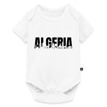 Algérie villes et monuments - Body à manches courtes Premium Bébé - blanc - Devant