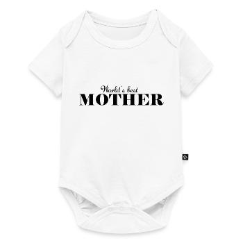 La meilleure maman du monde - Body à manches courtes Premium Bébé - blanc - Devant