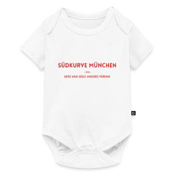 Courbe sud Munich 1972 - Body à manches courtes Premium Bébé - blanc - Devant