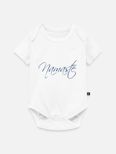 Namaste - Baby Premium Kurzarmbody - Weiß