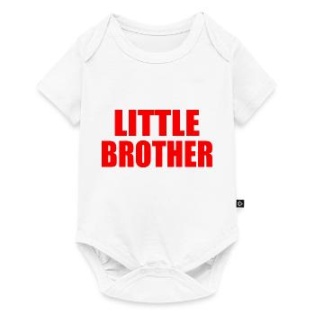 Little brother - Body à manches courtes Premium Bébé - blanc - Devant