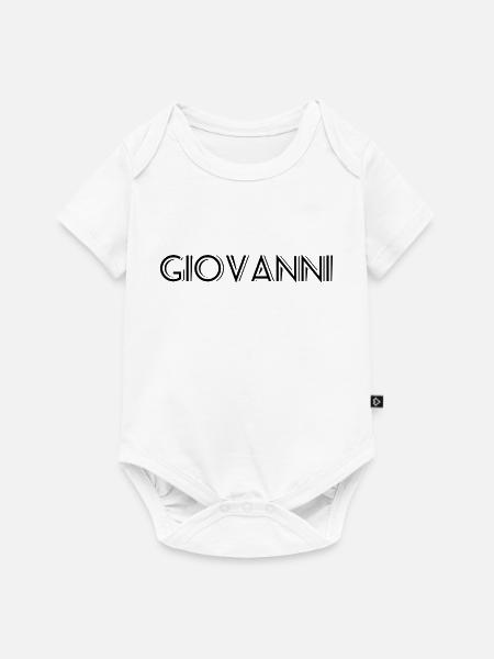 Giovanni - Baby Premium Kurzarmbody - Weiß