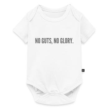 No guts, no glory. - Baby Premium short-sleeve bodysuit - white - Front