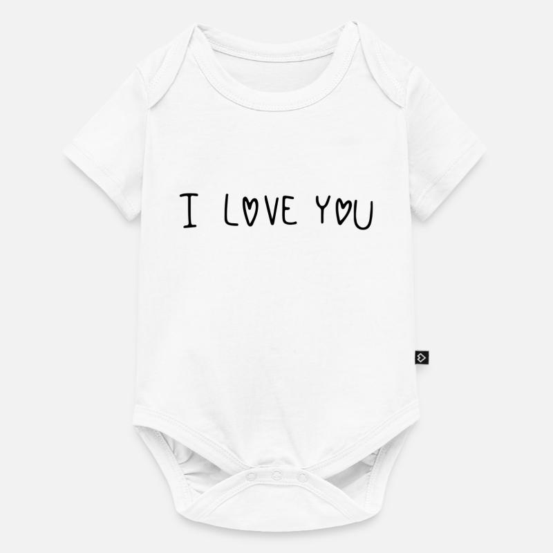 I Love You Scripture - Baby Premium short-sleeve bodysuit - white