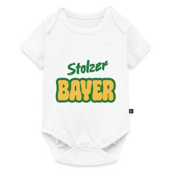 Proud Bavarian - Baby Premium short-sleeve bodysuit - white - Front