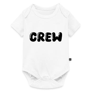 Crew - Baby Premium short-sleeve bodysuit - white - Front