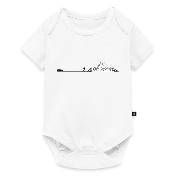 Trail Running Sports - Baby Premium short-sleeve bodysuit - white - Front